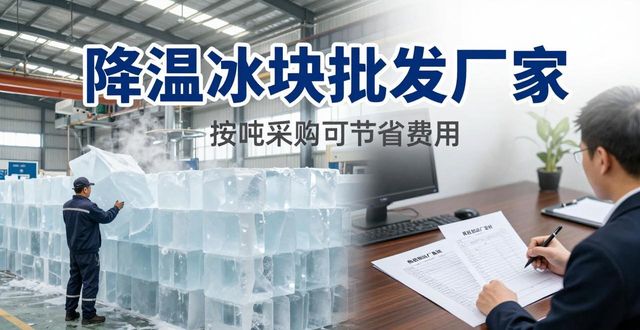 河西降温冰块批发厂家 良臣制冰厂直供