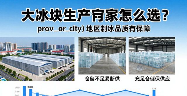 大冰块生产厂家怎么选？河西地区制冰品质有保障