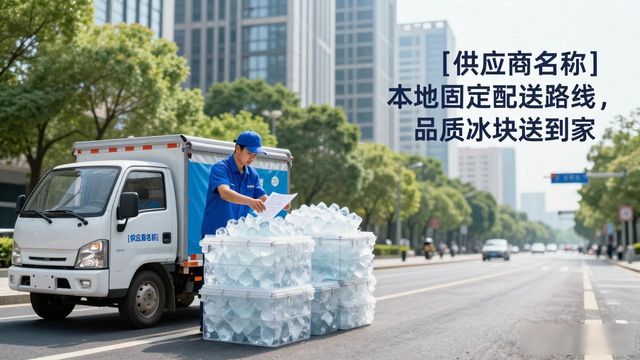 河西食用冰块订购全攻略，品质保障送到家